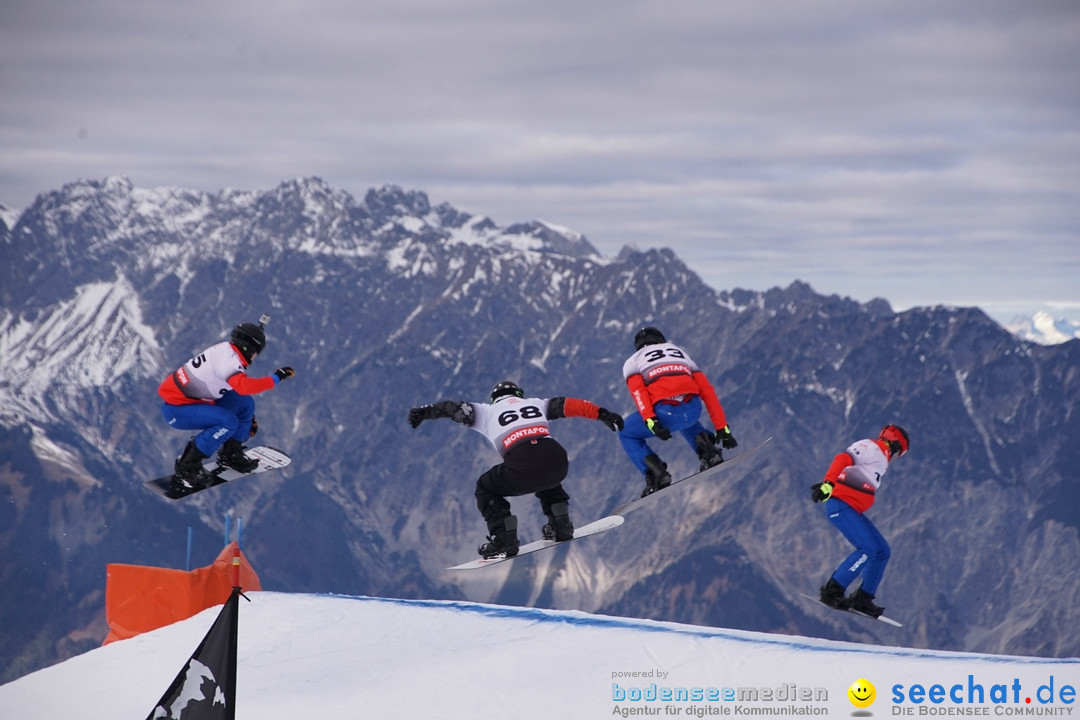 Finale FIS Snowboard Cross Weltcup Team Event: Montafon, 18.12.2016