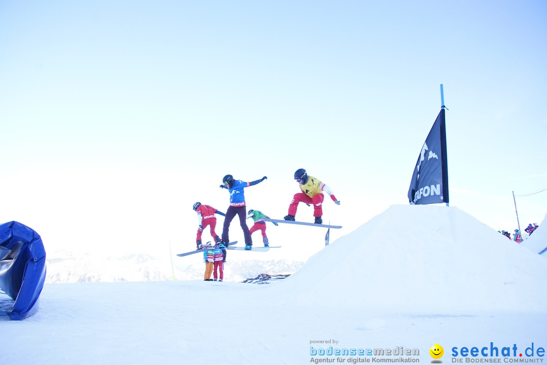 Finale FIS Snowboard Cross Weltcup Team Event: Montafon, 18.12.2016