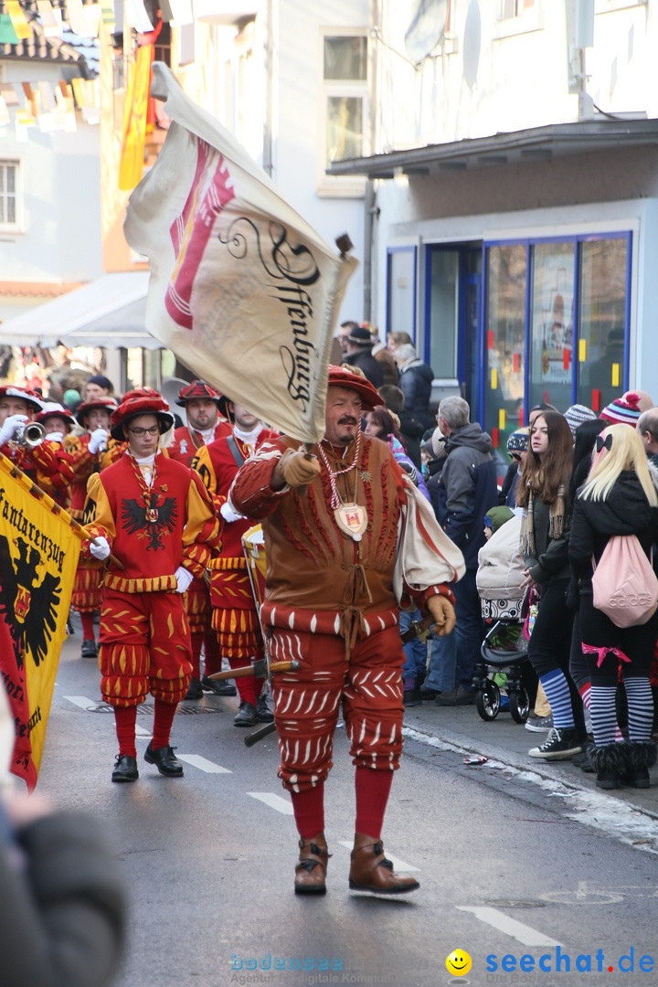 Landschaftstreffen der Fasnachtslandschaft: Markdorf am Bodensee, 29.01.201