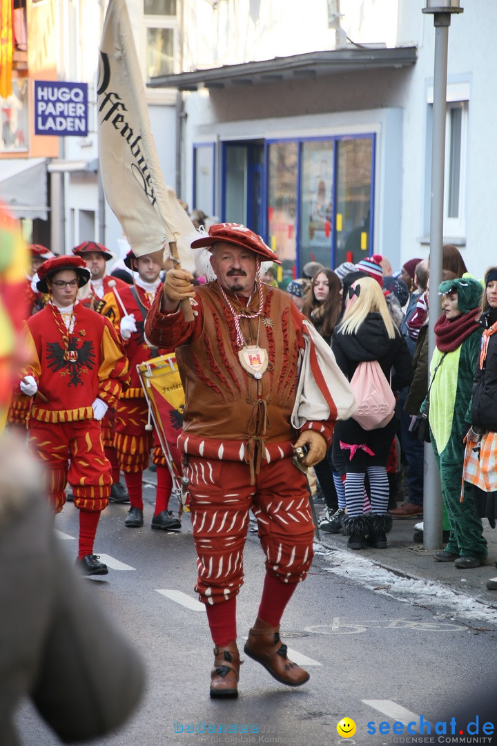 Landschaftstreffen der Fasnachtslandschaft: Markdorf am Bodensee, 29.01.201