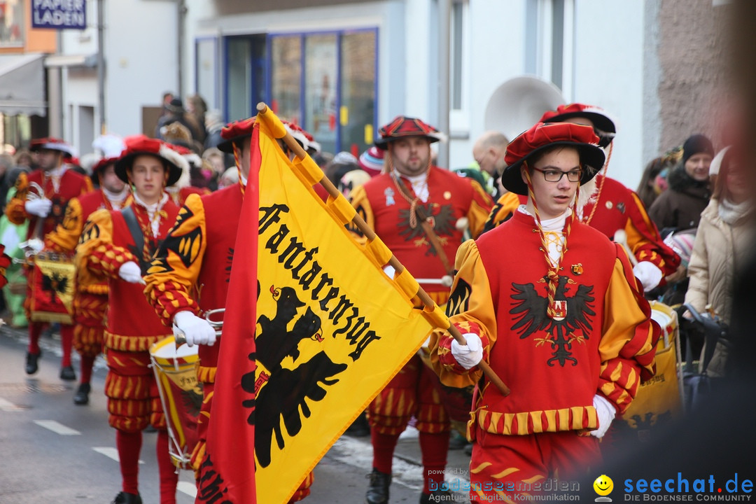 Landschaftstreffen der Fasnachtslandschaft: Markdorf am Bodensee, 29.01.201