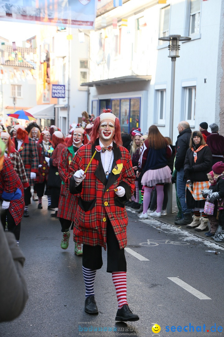 Landschaftstreffen der Fasnachtslandschaft: Markdorf am Bodensee, 29.01.201