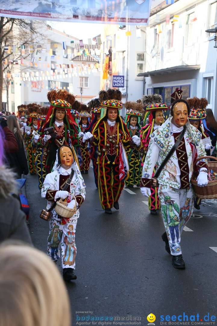 Landschaftstreffen der Fasnachtslandschaft: Markdorf am Bodensee, 29.01.201
