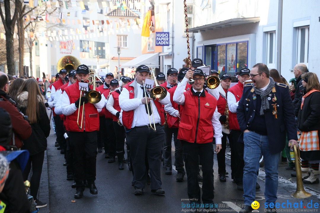 Landschaftstreffen der Fasnachtslandschaft: Markdorf am Bodensee, 29.01.201