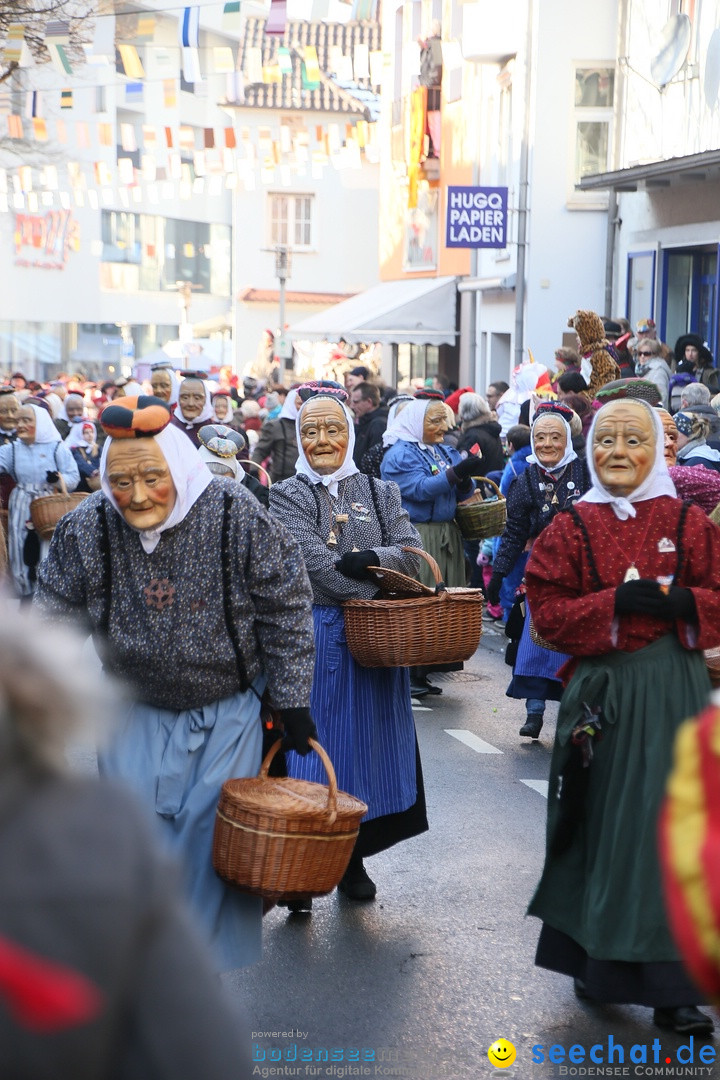 Landschaftstreffen der Fasnachtslandschaft: Markdorf am Bodensee, 29.01.201