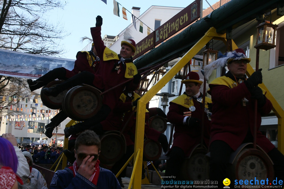 Landschaftstreffen der Fasnachtslandschaft: Markdorf am Bodensee, 29.01.201