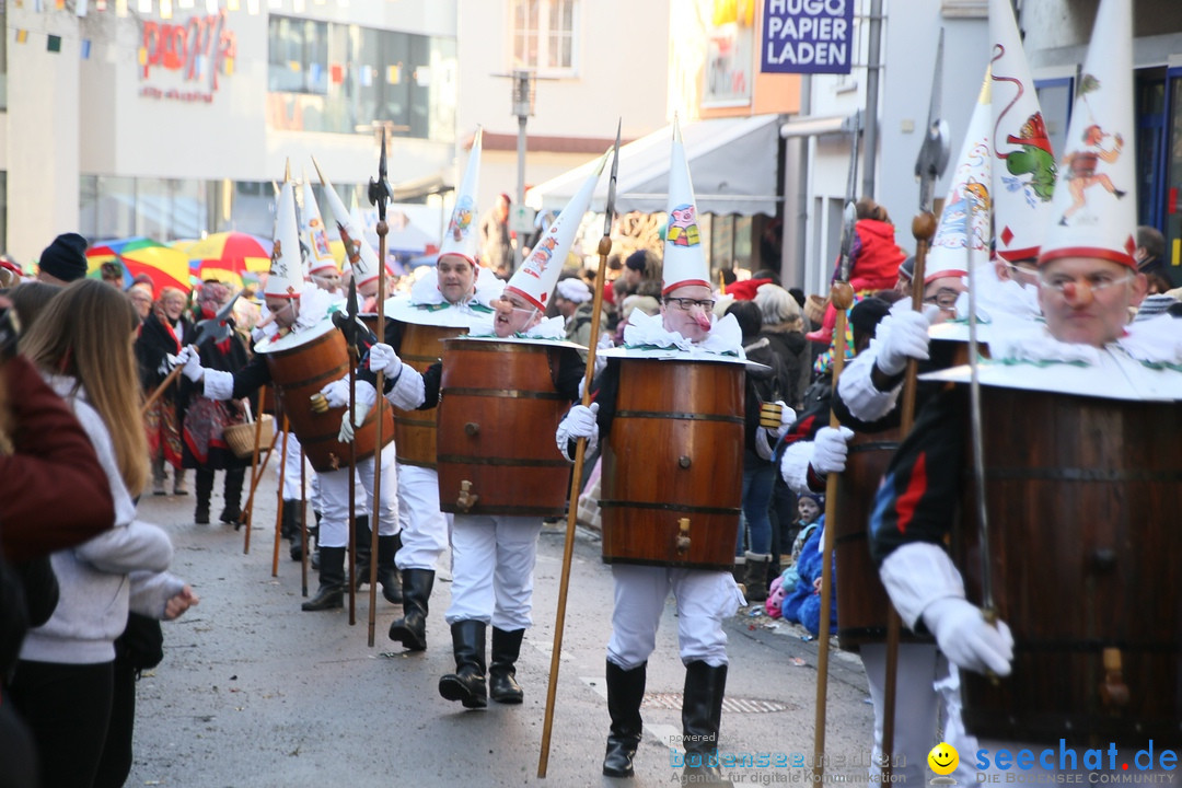 Landschaftstreffen der Fasnachtslandschaft: Markdorf am Bodensee, 29.01.201