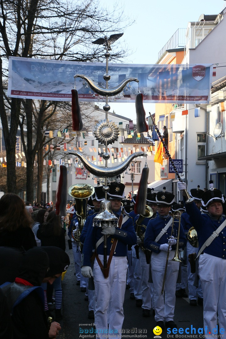 Landschaftstreffen der Fasnachtslandschaft: Markdorf am Bodensee, 29.01.201