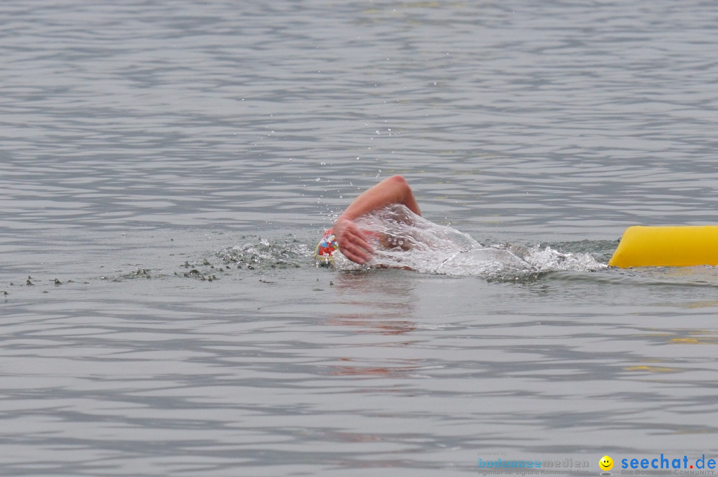 Lake Constance Eisman by Aqua Sphere: Ludwigshafen am Bodensee, 11.02.2017
