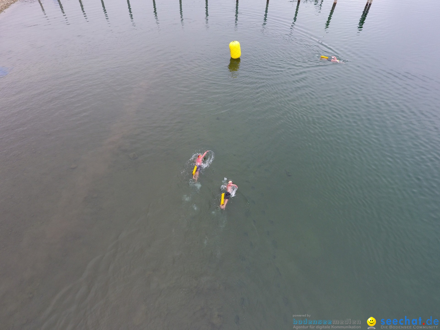 Lake Constance Eisman by Aqua Sphere: Ludwigshafen am Bodensee, 11.02.2017