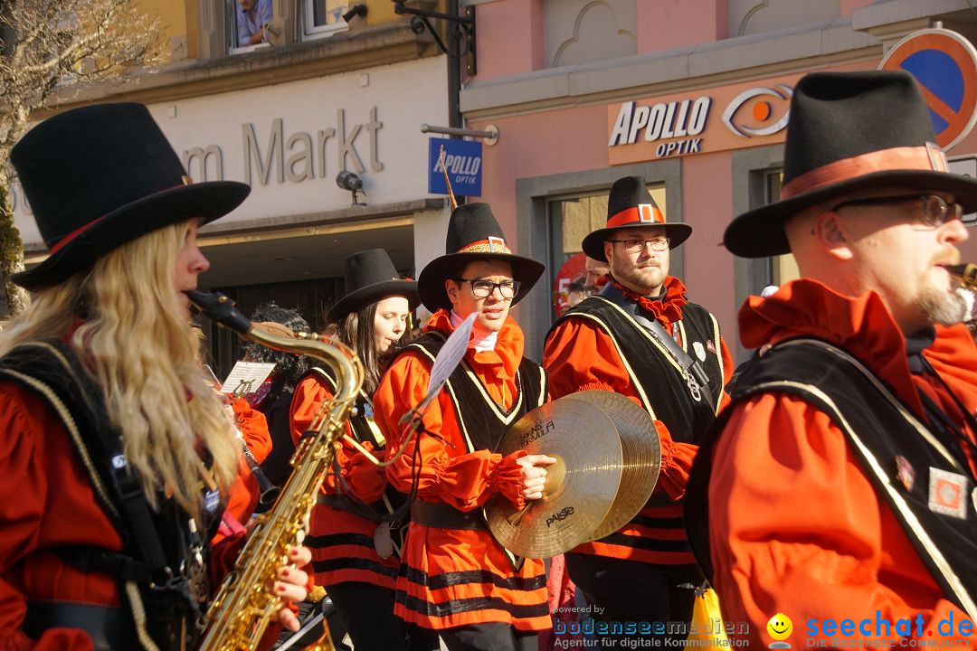 Narrenbaumstellen: Stockach am Bodensee, 23.02.2017