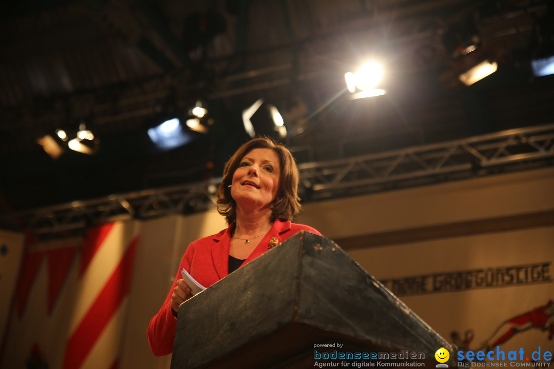 Narrengericht: Malu Dreyer: Stockach am Bodensee, 23.02.2017