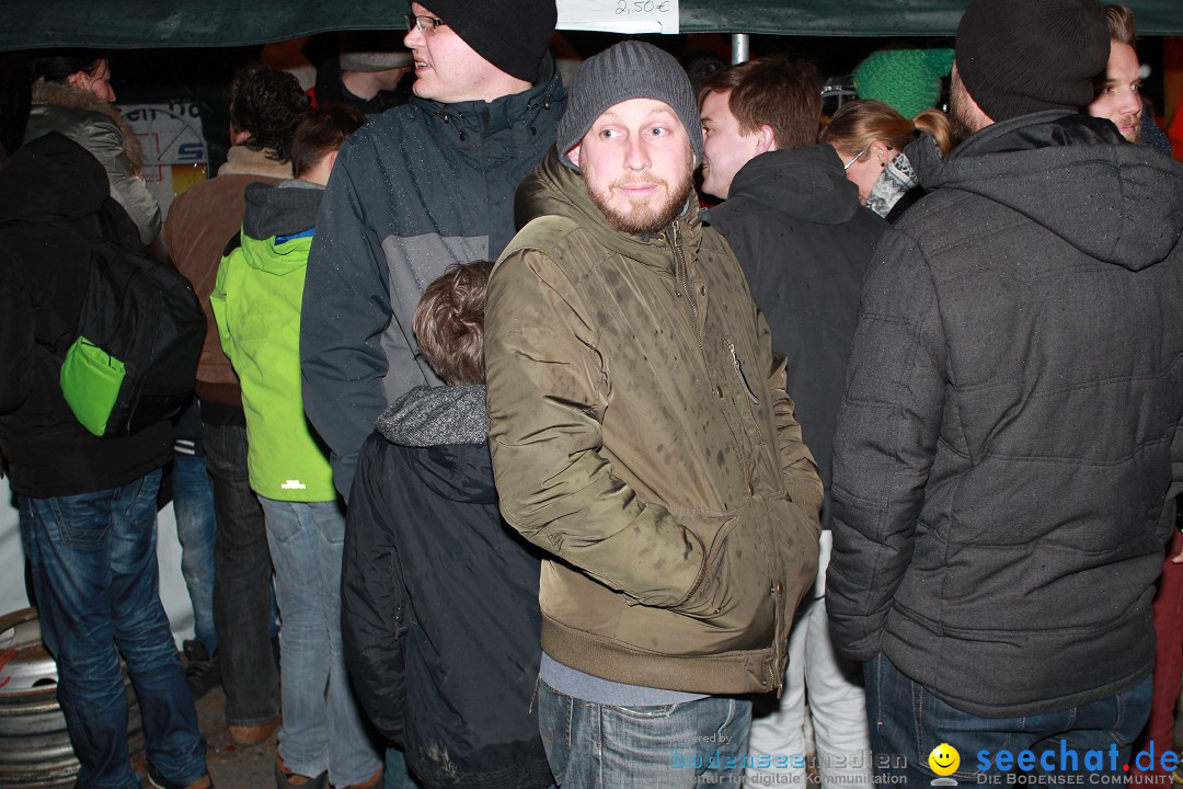 Funkenfeuer Fasnet - Unteruhldingen am Bodensee, 04.03.2017