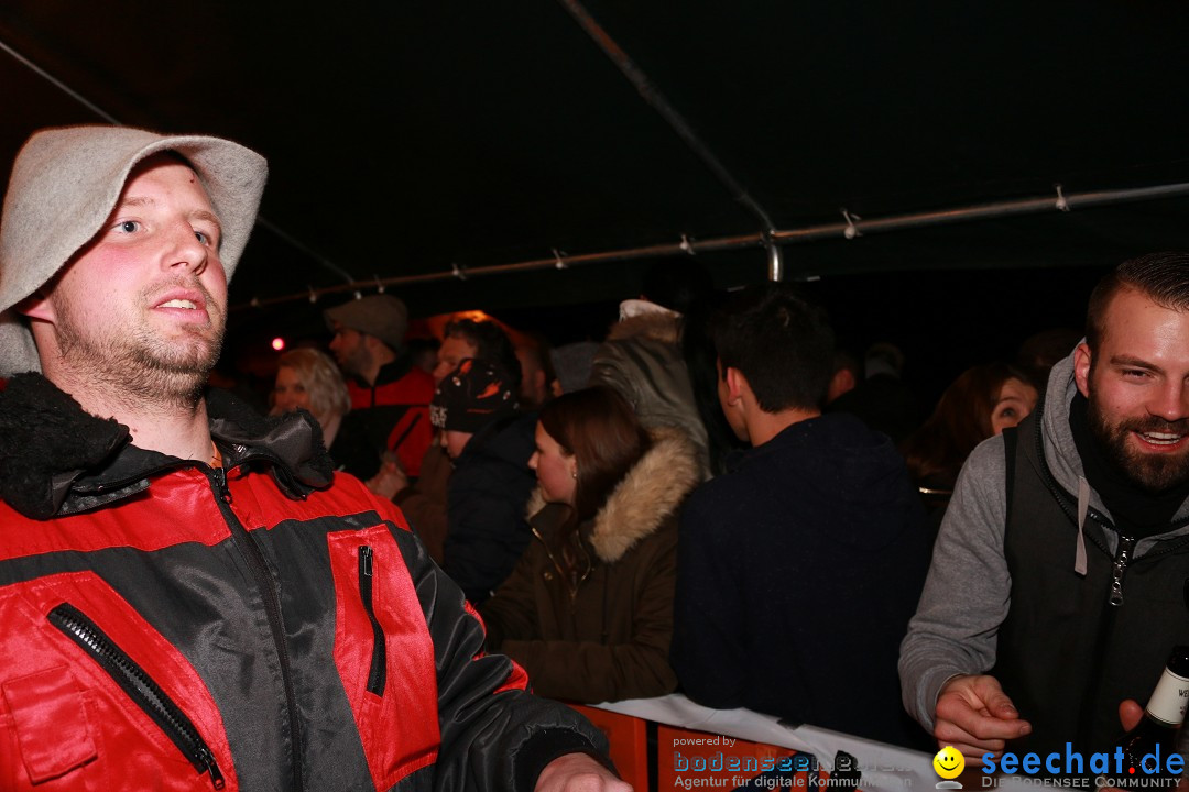 Funkenfeuer Fasnet - Unteruhldingen am Bodensee, 04.03.2017