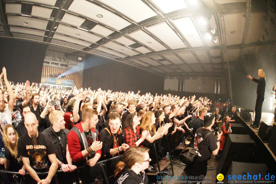 Amon Amarth - live: Konzert in Ravensburg am Bodensee, 26.03.2017
