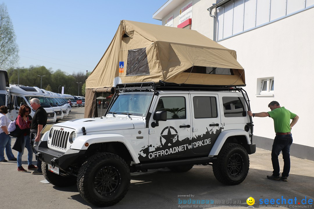 CARAVAN MESSE BODENSEE bei Caramobil: Stockach am Bodensee, 01.04.2017