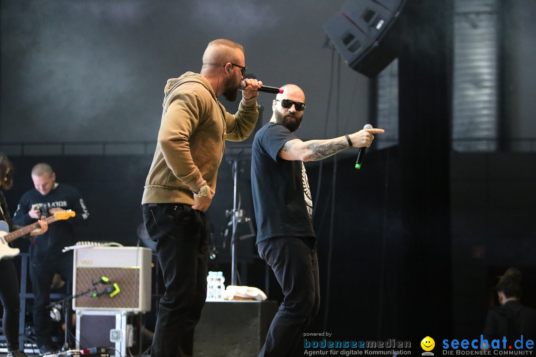 Kollegah mit Ali As - Imperator Tour: Ravensburg am Bodensee, 09.04.2017