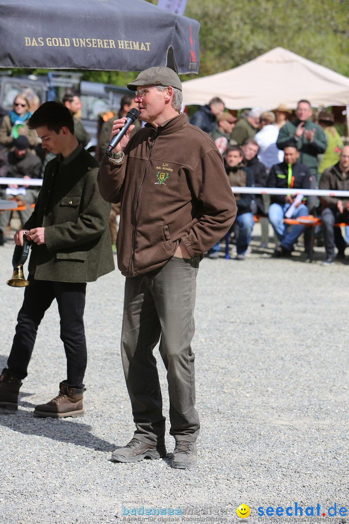 Jagdhundetag Dornsberg der Landesjagdschule: Eigeltingen, 23.04.2017