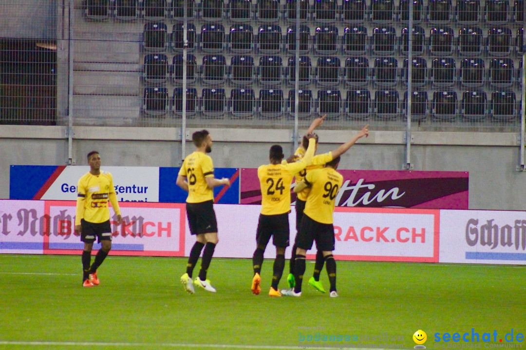 Fussball: FSC Schaffhausen vs. Servette Genf - 2:1, 01.05.2017