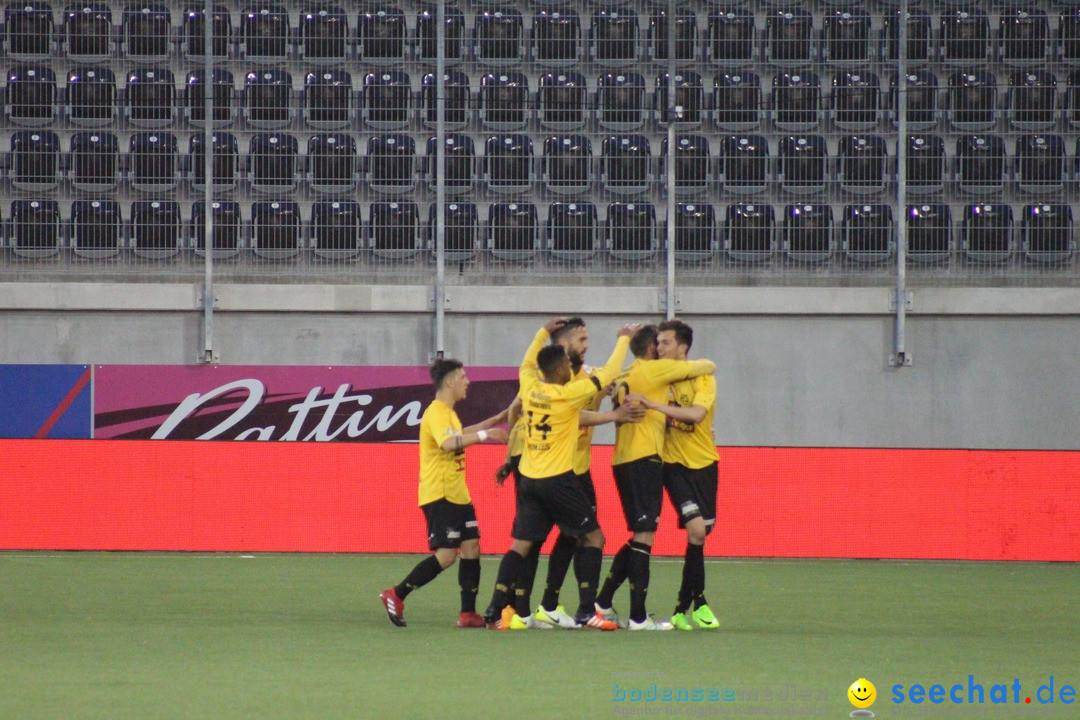 Fussball: FSC Schaffhausen vs. Servette Genf - 2:1, 01.05.2017