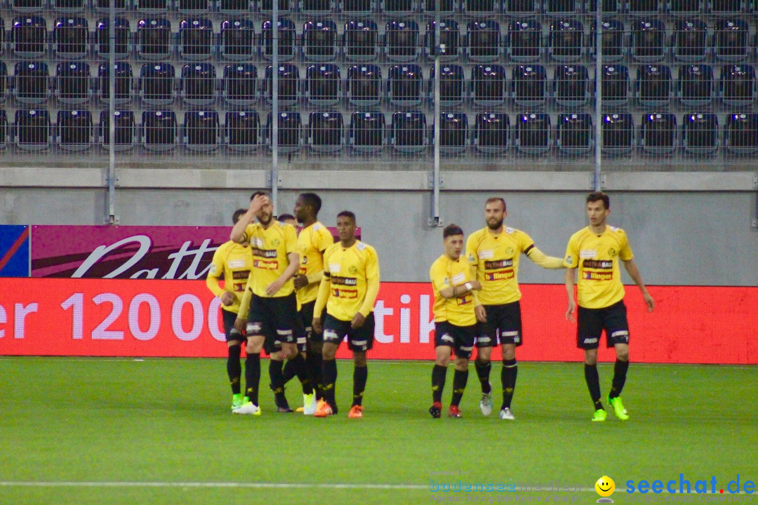 Fussball: FSC Schaffhausen vs. Servette Genf - 2:1, 01.05.2017