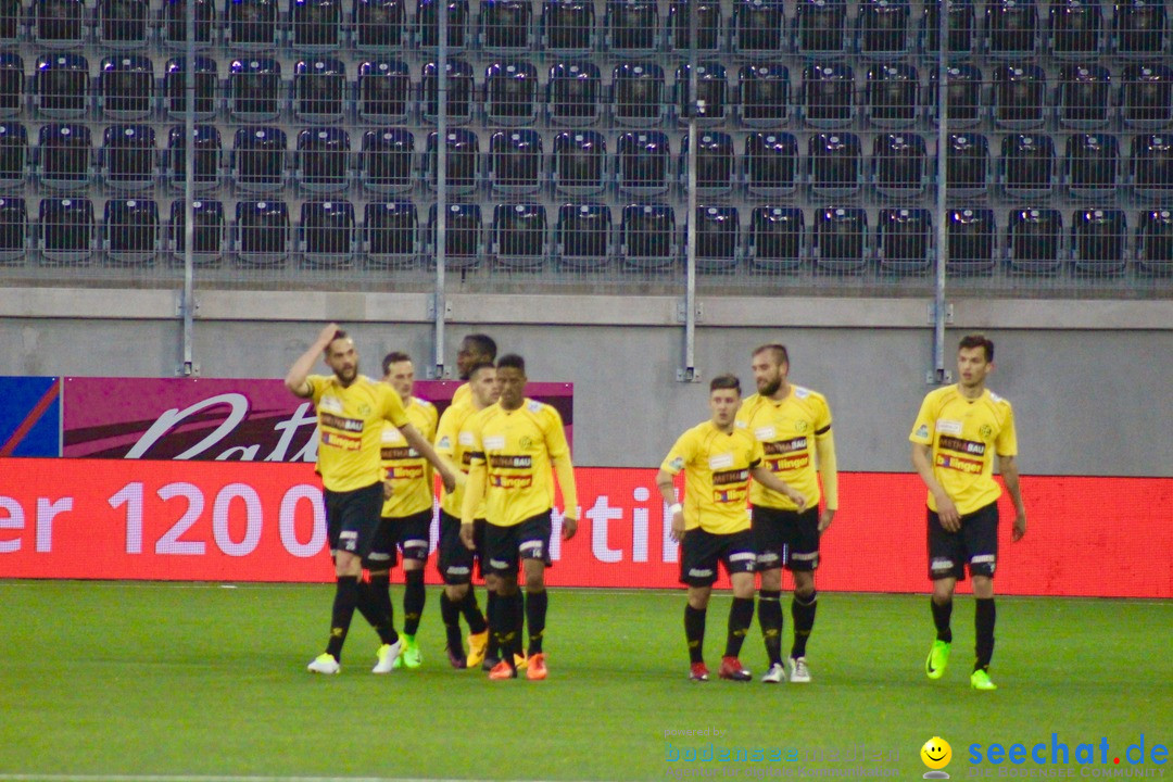 Fussball: FSC Schaffhausen vs. Servette Genf - 2:1, 01.05.2017