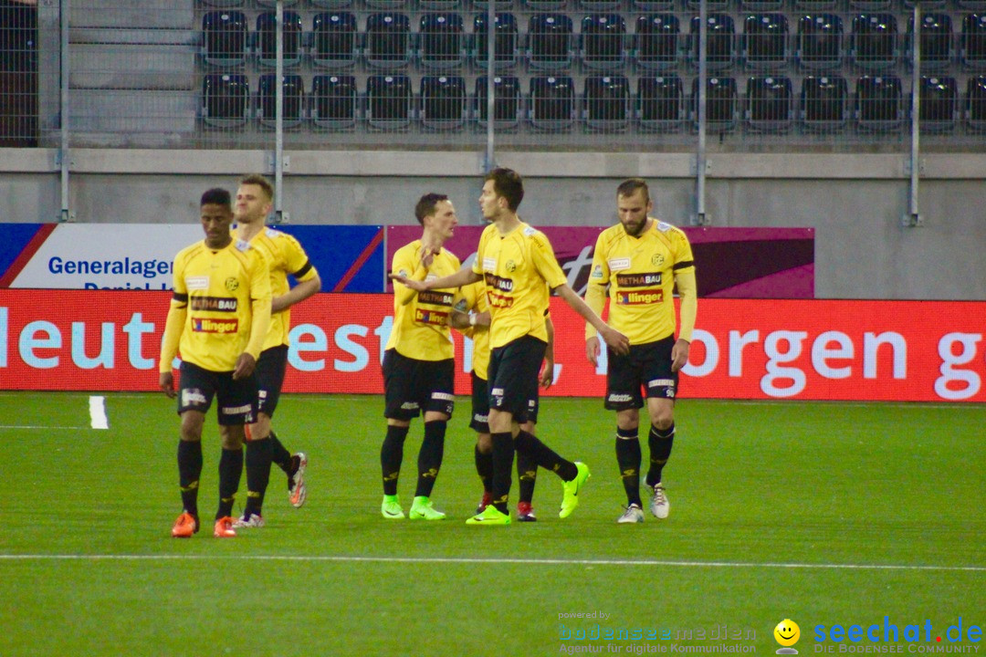 Fussball: FSC Schaffhausen vs. Servette Genf - 2:1, 01.05.2017