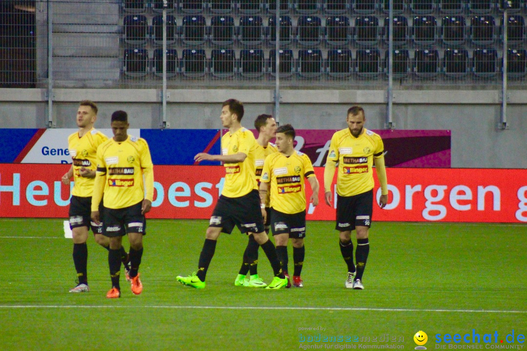 Fussball: FSC Schaffhausen vs. Servette Genf - 2:1, 01.05.2017