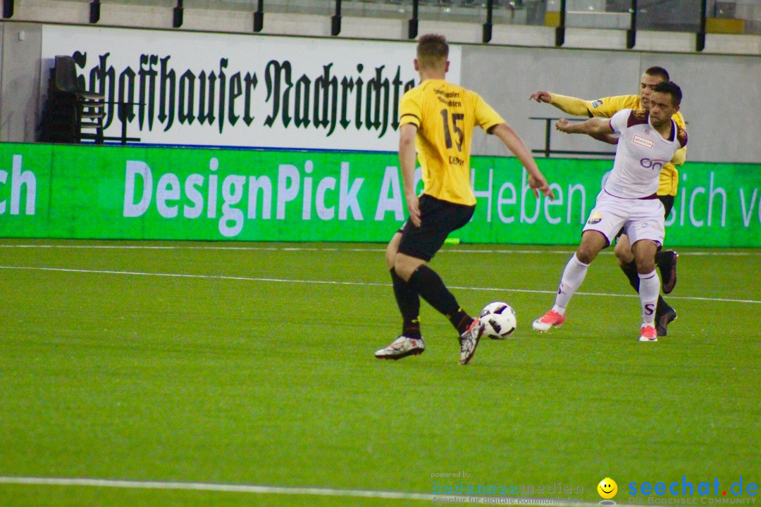 Fussball: FSC Schaffhausen vs. Servette Genf - 2:1, 01.05.2017
