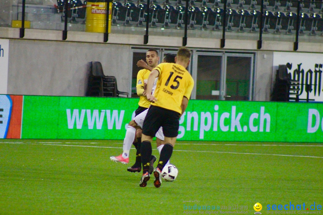Fussball: FSC Schaffhausen vs. Servette Genf - 2:1, 01.05.2017