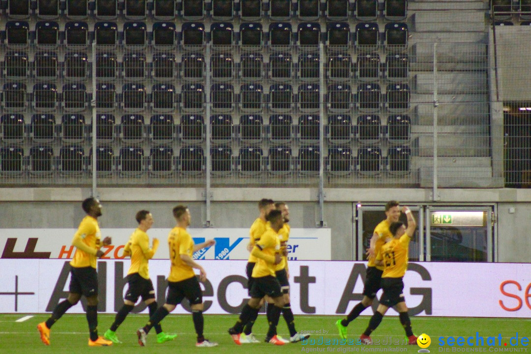 Fussball: FSC Schaffhausen vs. Servette Genf - 2:1, 01.05.2017
