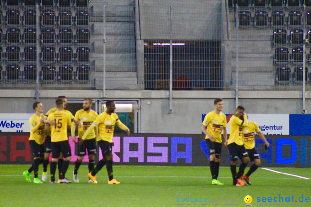 Fussball: FSC Schaffhausen vs. Servette Genf - 2:1, 01.05.2017