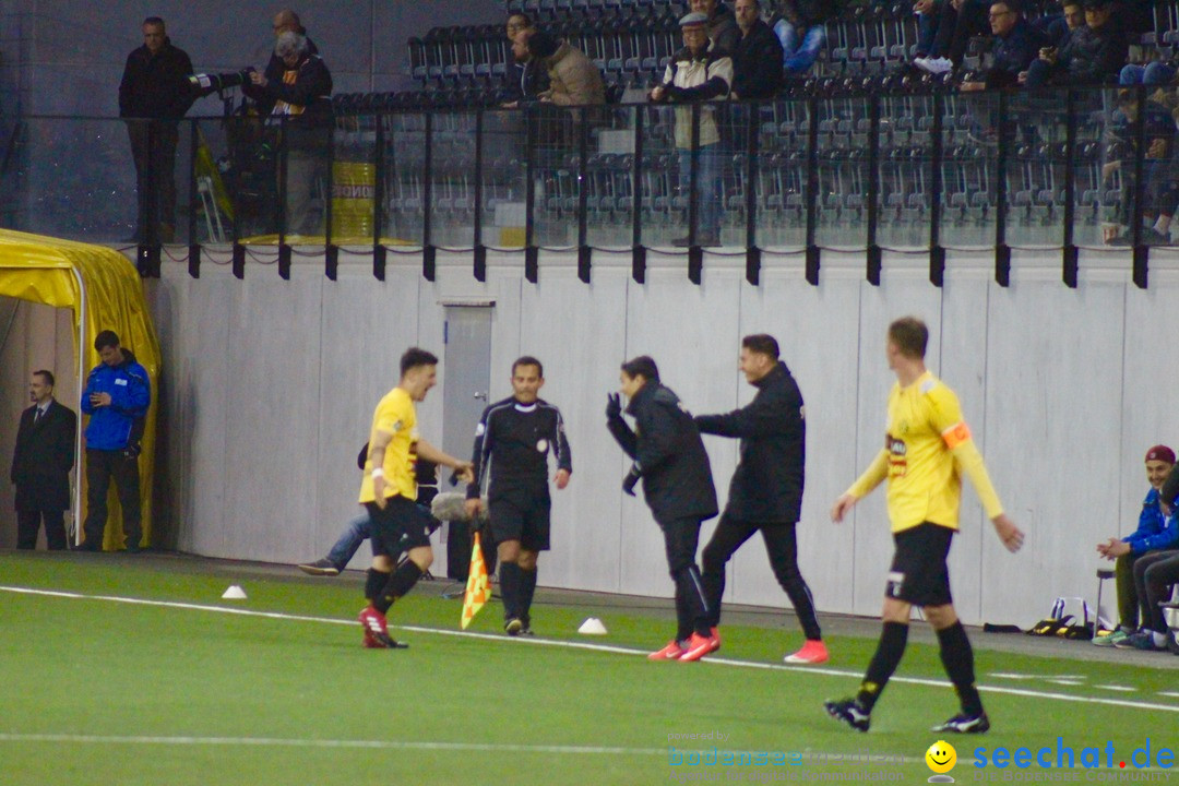 Fussball: FSC Schaffhausen vs. Servette Genf - 2:1, 01.05.2017