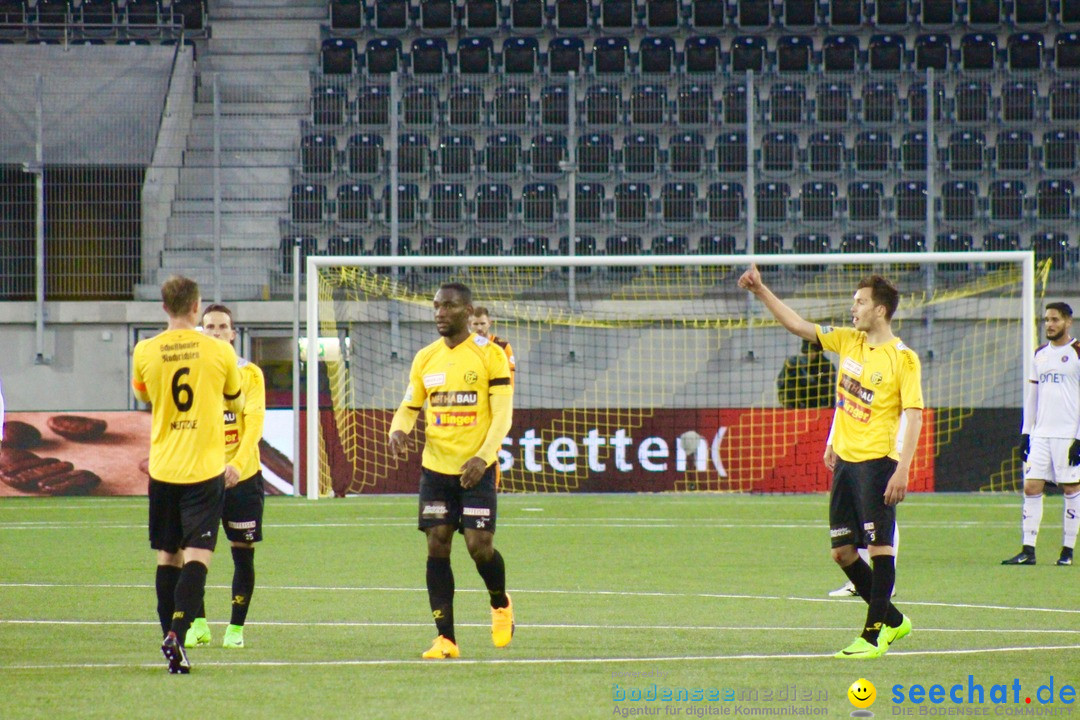 Fussball: FSC Schaffhausen vs. Servette Genf - 2:1, 01.05.2017