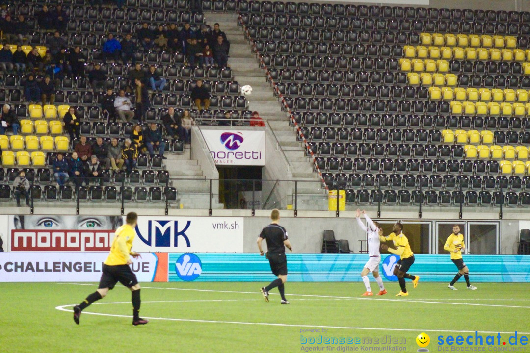 Fussball: FSC Schaffhausen vs. Servette Genf - 2:1, 01.05.2017