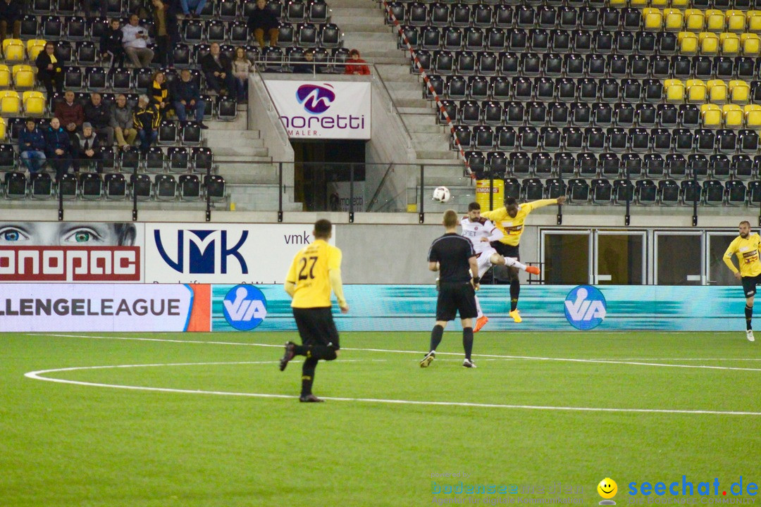 Fussball: FSC Schaffhausen vs. Servette Genf - 2:1, 01.05.2017