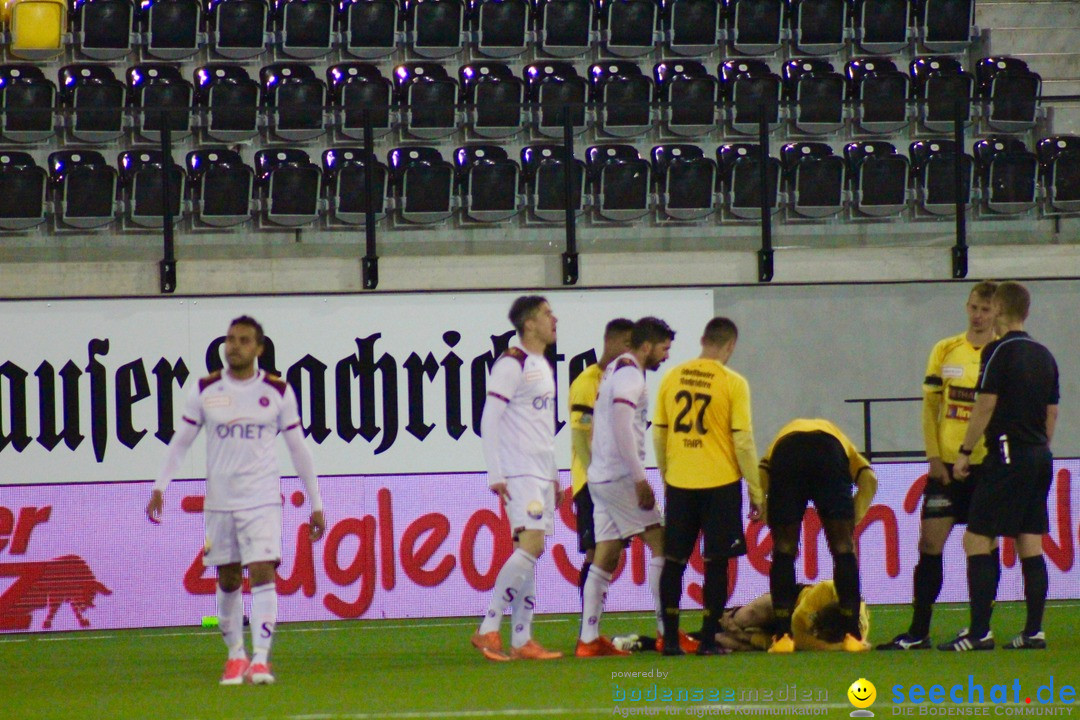 Fussball: FSC Schaffhausen vs. Servette Genf - 2:1, 01.05.2017