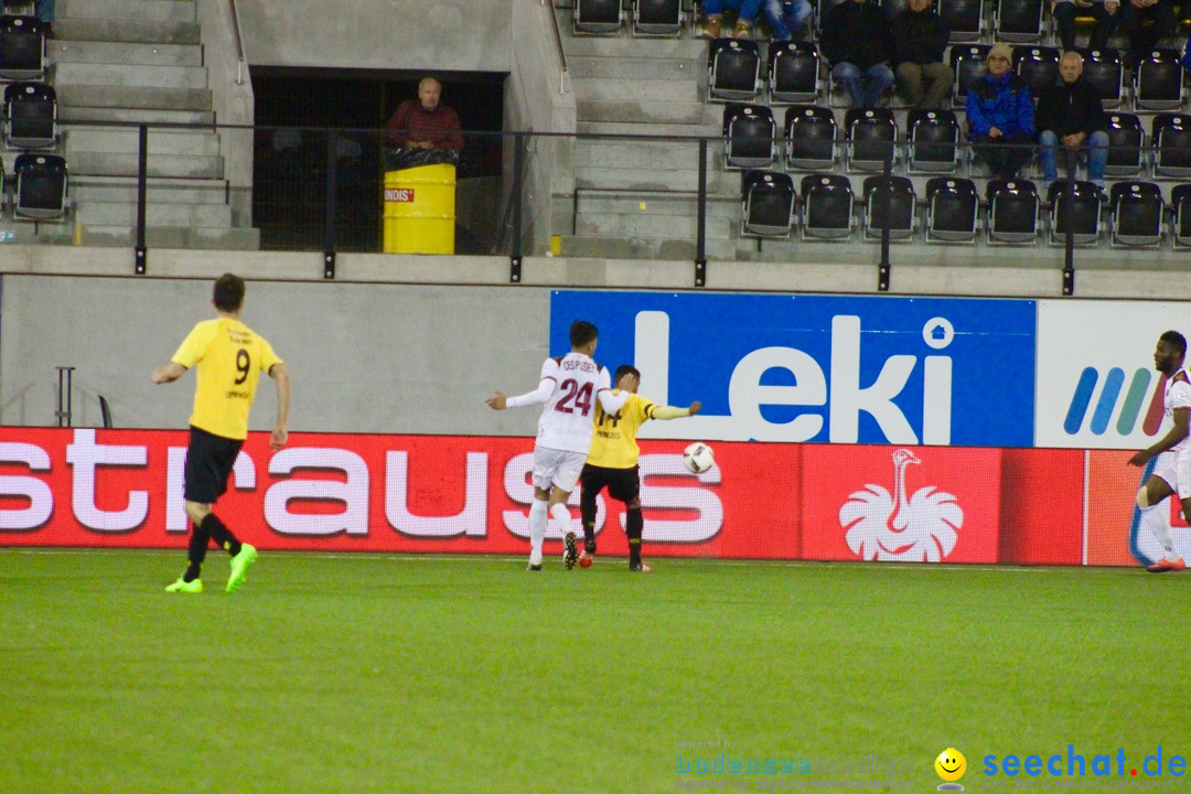 Fussball: FSC Schaffhausen vs. Servette Genf - 2:1, 01.05.2017