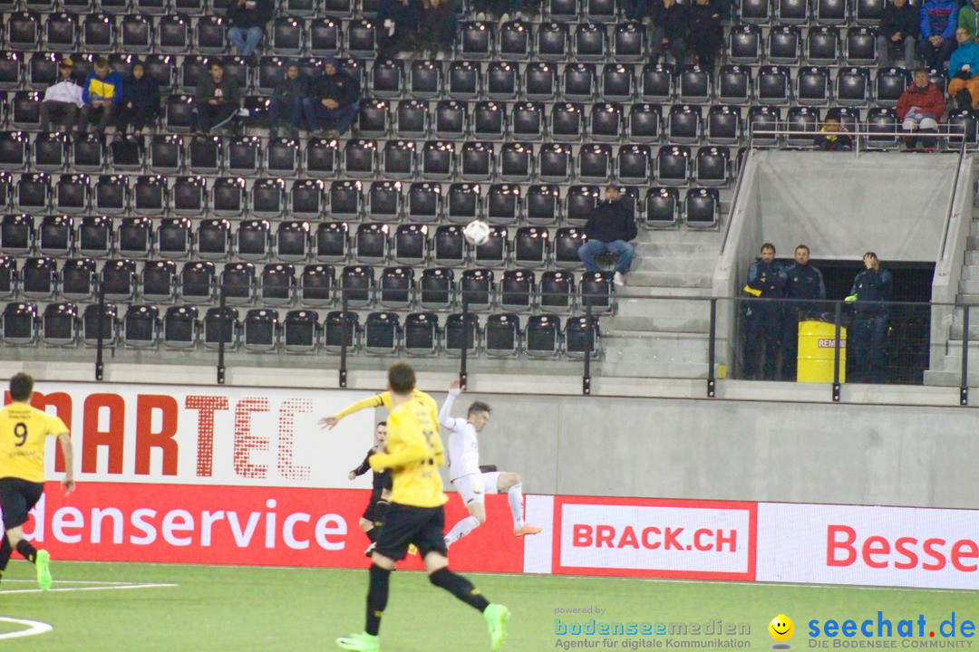 Fussball: FSC Schaffhausen vs. Servette Genf - 2:1, 01.05.2017