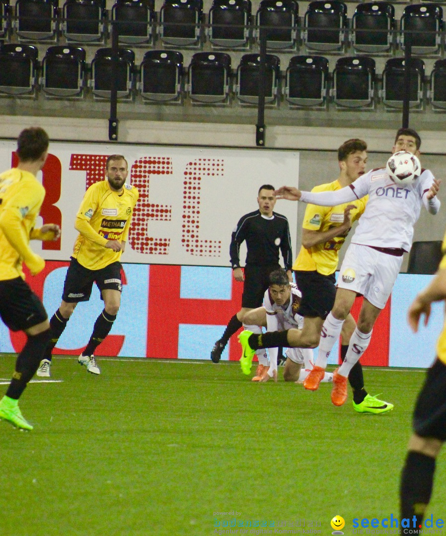 Fussball: FSC Schaffhausen vs. Servette Genf - 2:1, 01.05.2017