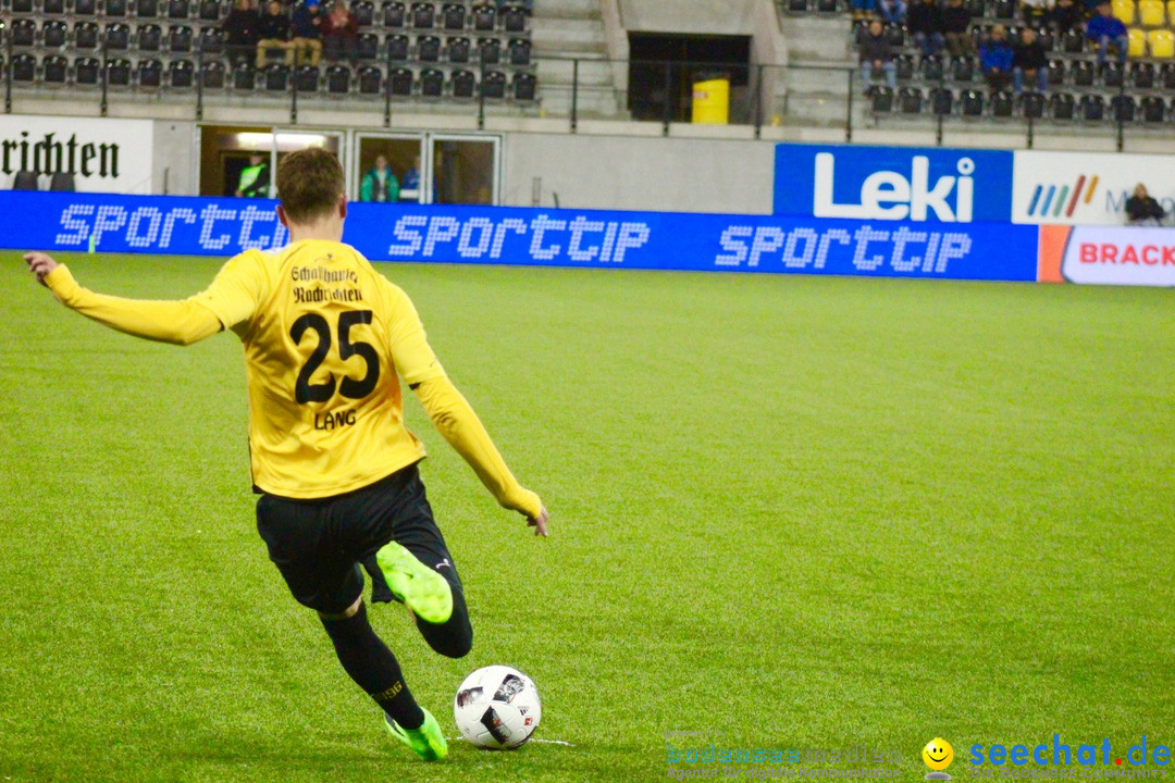 Fussball: FSC Schaffhausen vs. Servette Genf - 2:1, 01.05.2017