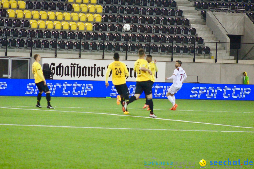 Fussball: FSC Schaffhausen vs. Servette Genf - 2:1, 01.05.2017