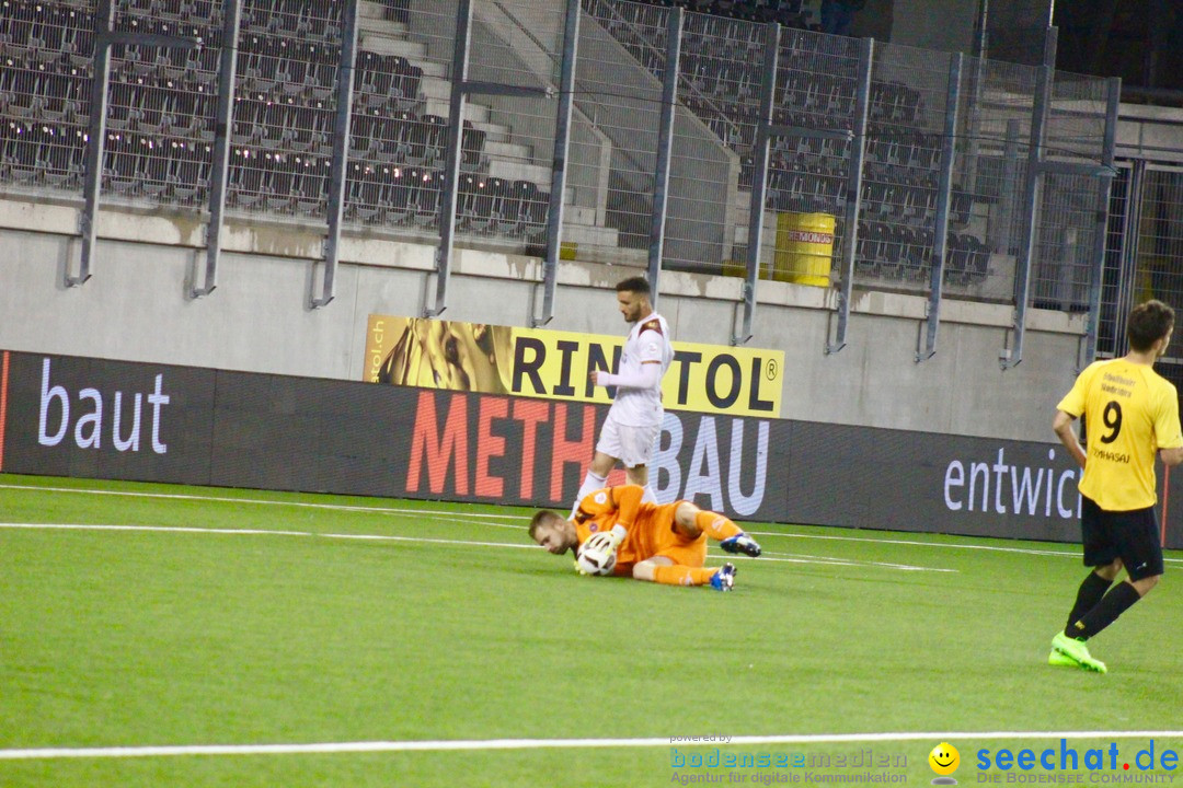 Fussball: FSC Schaffhausen vs. Servette Genf - 2:1, 01.05.2017