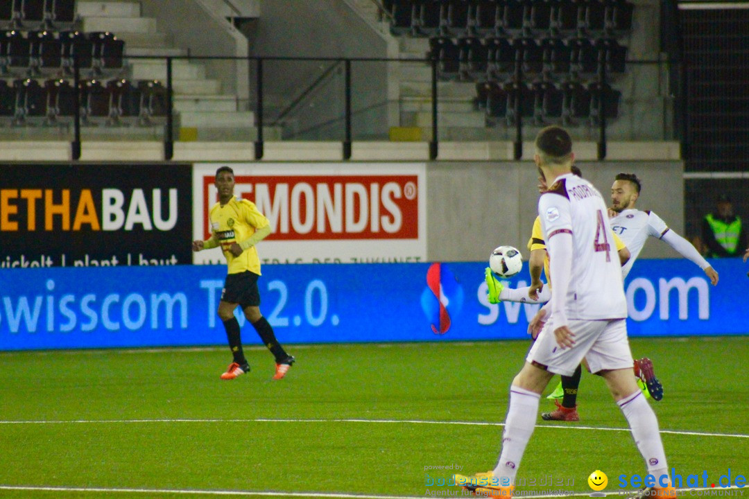 Fussball: FSC Schaffhausen vs. Servette Genf - 2:1, 01.05.2017
