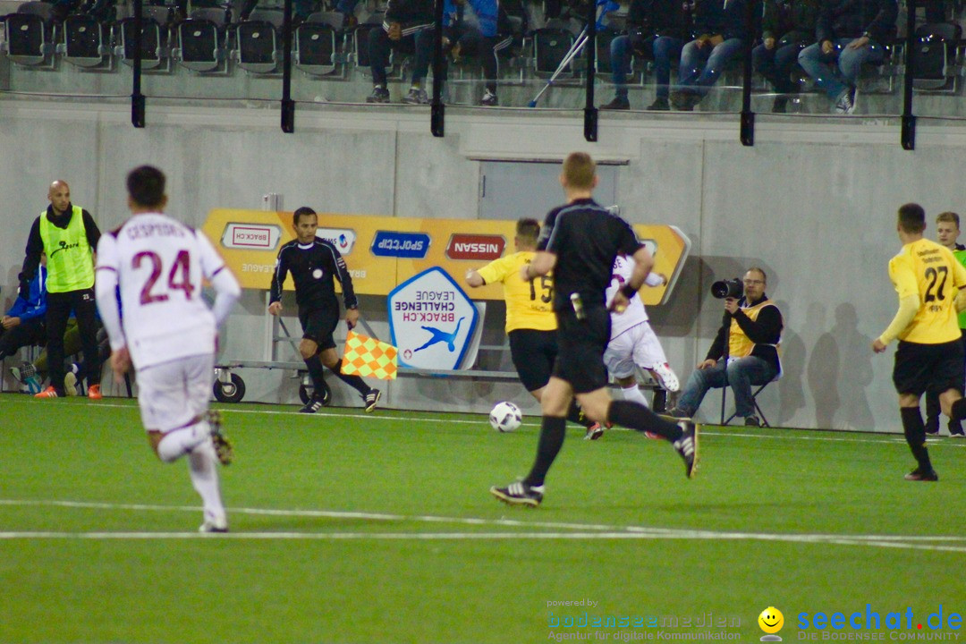 Fussball: FSC Schaffhausen vs. Servette Genf - 2:1, 01.05.2017