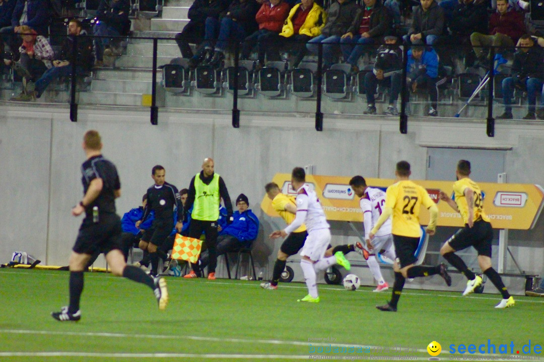 Fussball: FSC Schaffhausen vs. Servette Genf - 2:1, 01.05.2017