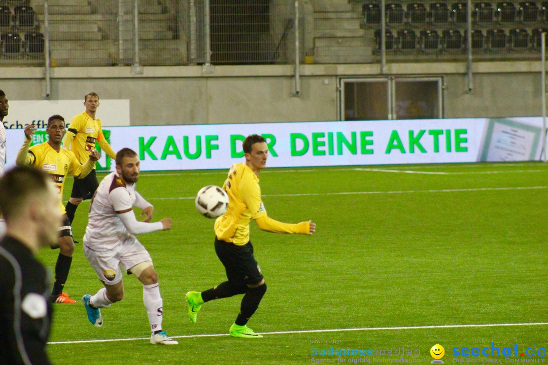 Fussball: FSC Schaffhausen vs. Servette Genf - 2:1, 01.05.2017