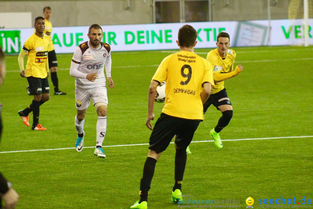 Fussball: FSC Schaffhausen vs. Servette Genf - 2:1, 01.05.2017