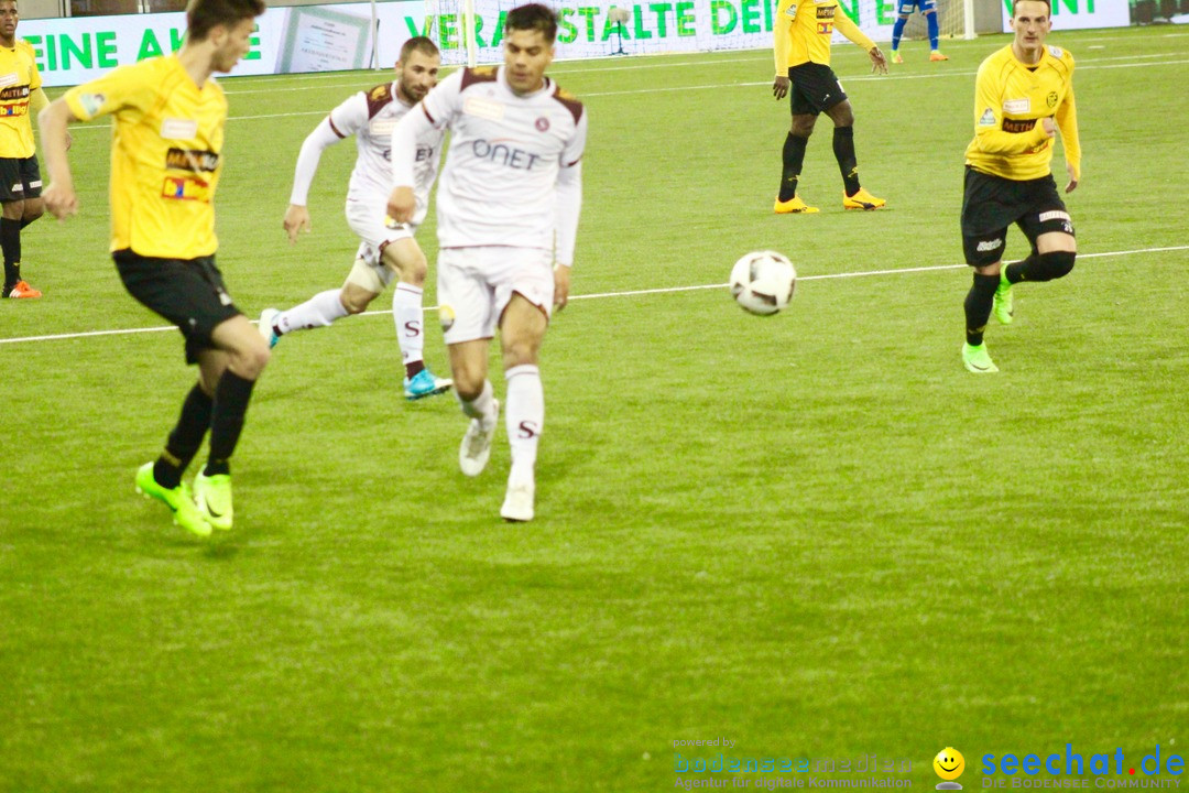 Fussball: FSC Schaffhausen vs. Servette Genf - 2:1, 01.05.2017
