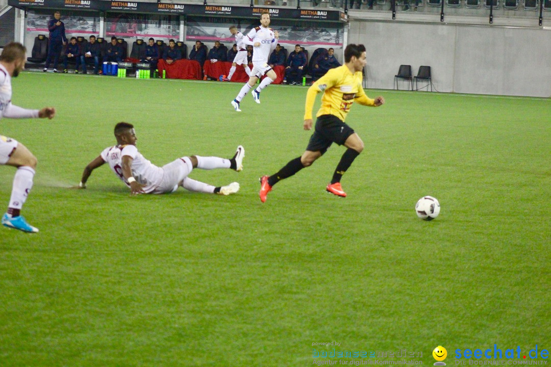 Fussball: FSC Schaffhausen vs. Servette Genf - 2:1, 01.05.2017